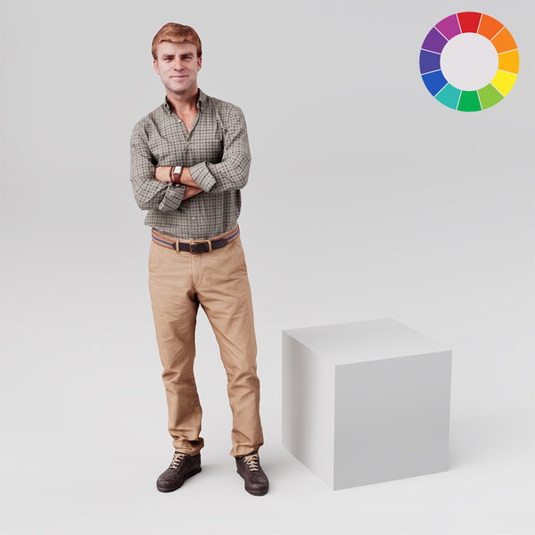 Square Retail Display Plinths