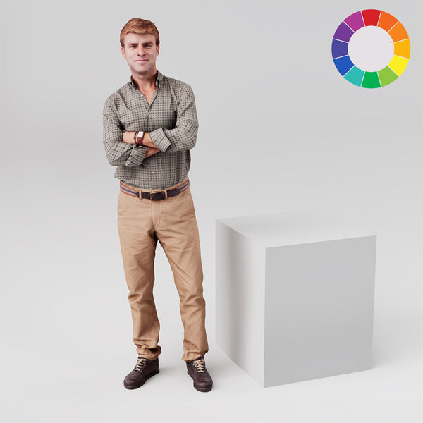 Square Retail Display Plinths