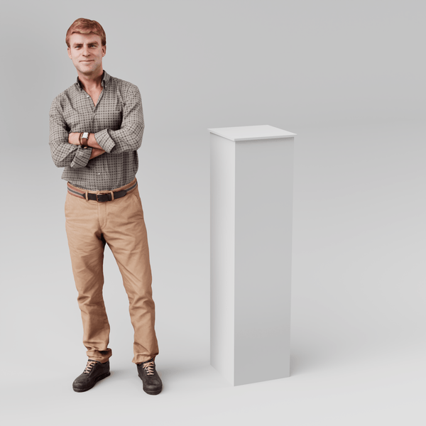 Capped Plinths PLC - 300 - 1200 - W - Premier Woodshop