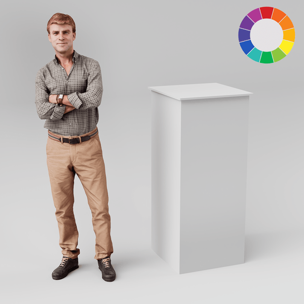 Capped Plinths PLC - 500 - 1200 - B - Premier Woodshop