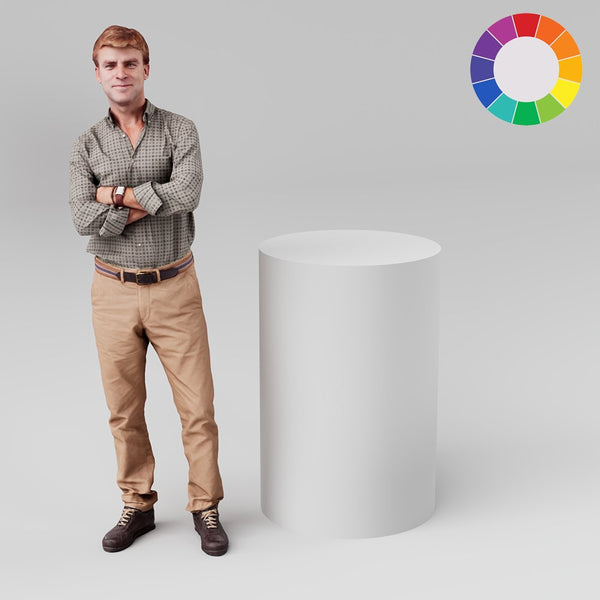 Round Plinths PLCI 345mn -800mm - B