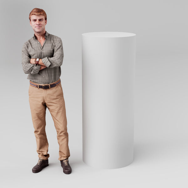 Round Plinths PLCI 320mn -1200mm - W