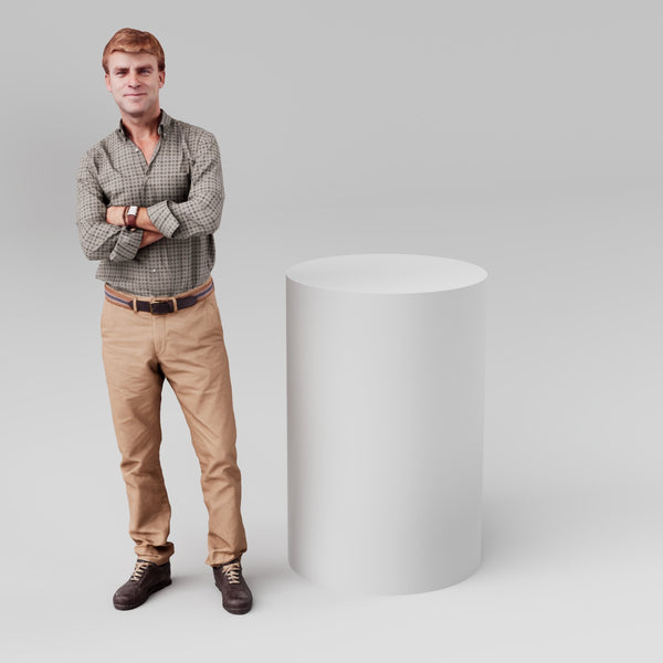 Round Plinths PLCI 345mn -800mm - W