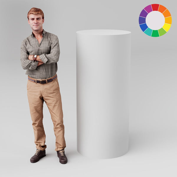 Round Plinths PLCI - 345 -1200mm - B