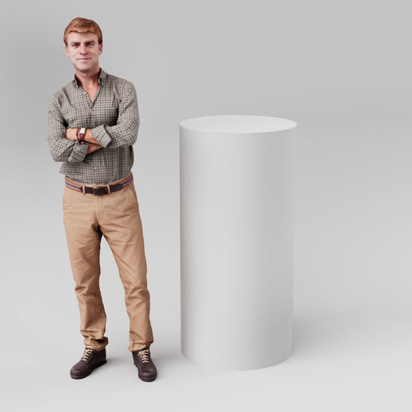 Round Plinths PLCI 320mn -1000mm - W