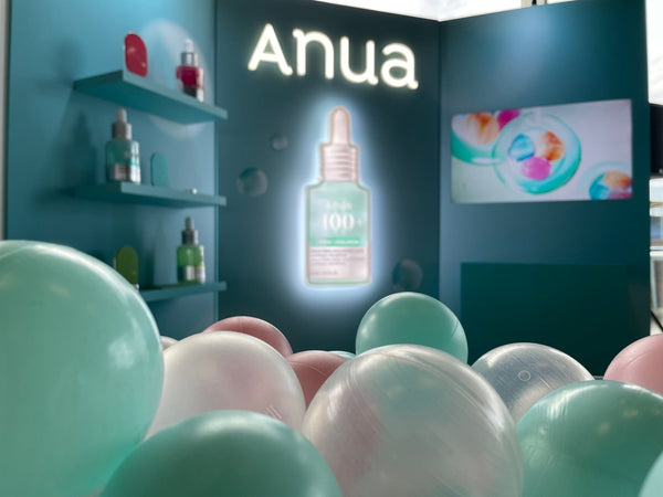 Anua Exhibition Stand – Beauty Trade Show 2025 - Premier Woodshop