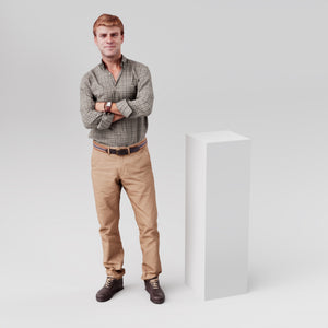 300mm x 1000mm White, Wooden Retail Display Plinth,   