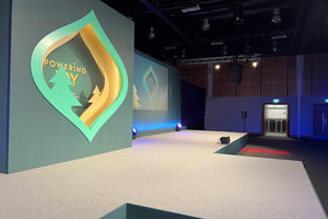 Conference Event Set Built For Premium Brand By The Premier Woodshop Team. 