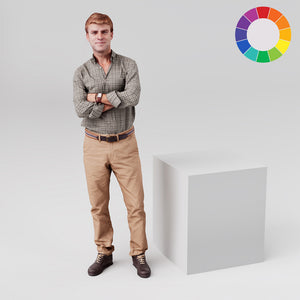 Square retail display plinth, 600mm square and 700mm tall, in white