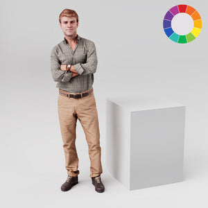 Square retail display plinth, 600mm square and 800mm tall, in white