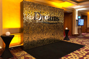 Premier Woodshop - Custom Branded Shimmer Walls