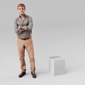 White dropped top plinth 300mm x 400mm