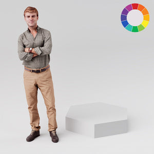 Hexagonal Plinth -500mm - 200mm