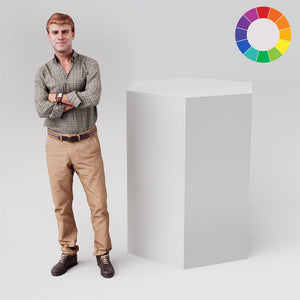 Hexagonal Plinth -500mm - 1200mm