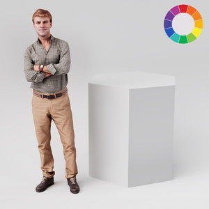 Hexagonal Plinth - 500mm - 1000mm