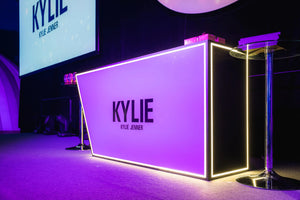 Custom Built Neon DJ Booth