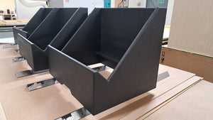 Universal monitor hide front view