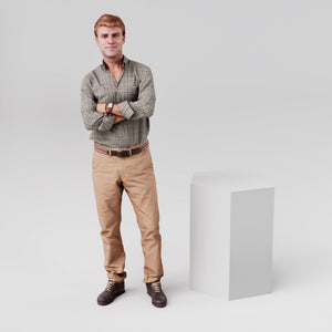 White Wooden Hexagonal Retail Display Plinth, 300mm x 700mm 