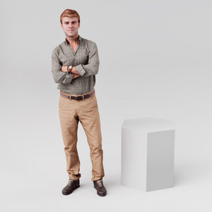 White Wooden Hexagonal Retail Display Plinth, 300mm x 600mm 