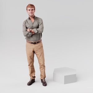 White Wooden Hexagonal Retail Display Plinth, 300mm x 200mm 