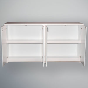 Retail Display Counter with Lockable Doors for exhibitions