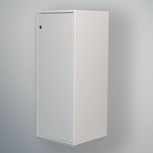 White Storage Plinths for Exhibitions